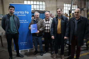 El Municipio Estuvo Presente en la Firma de Convenio de la EETP N° 456, Quien Pondrá Nuevamente en Funcionamiento su Horno de Fundición.