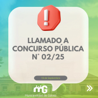 CONCURSO PUBLICO 02/25