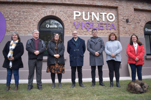 Quedó Oficialmente Inaugurado el Punto Violeta en Gálvez