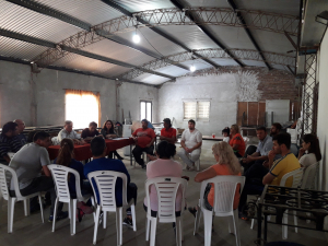 El Gabinete llegó a la Vecinal Santa Margarita