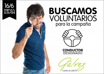 Conductor Designado: Búsqueda de Voluntarios