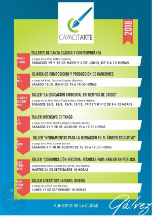 Ciclo CapacitArte 2018