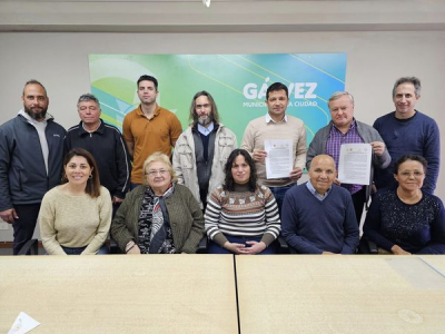 CULTURA Y EDUCACIÓN: FIRMA DE CONVENIO DE COLABORACIÓN ENTRE LA COMUNA DE CAÑADA DE GOMEZ Y EL MUNICIPIO