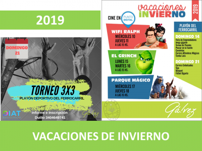 Vacaciones de Invierno en Gálvez