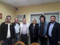 El Intendente y Su Equipo Se Reunieron Con La Ministra Claudia Balagué