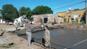 Finalizan las Obras de Pavimentación en Barrio Oeste.